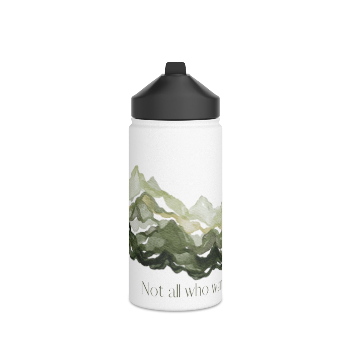 Stainless Steel Water Bottle, Standard Lid