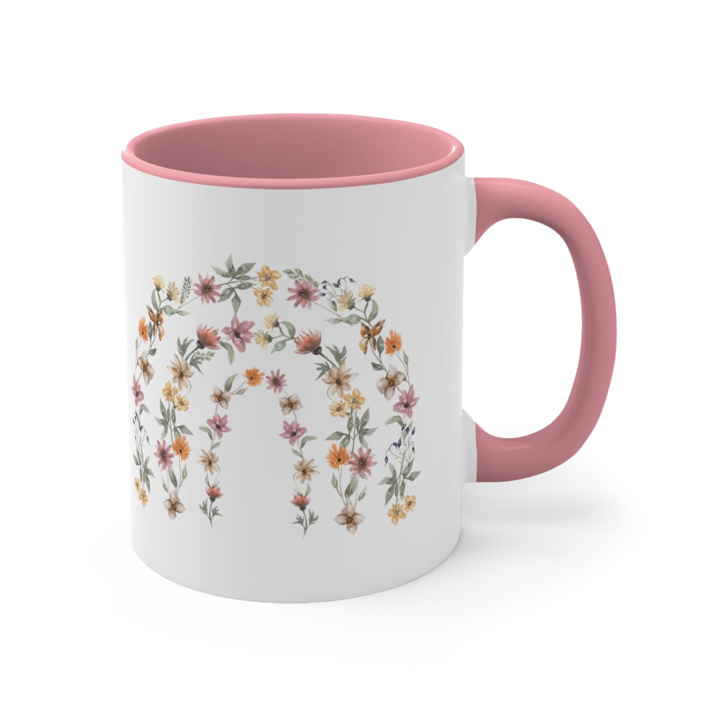 Wildflower Accent Coffee Mug, 11oz