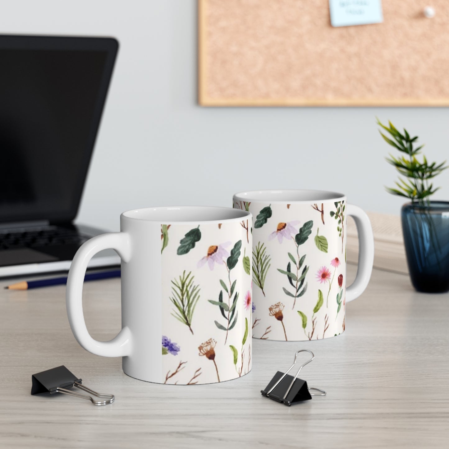 Wildflower Ceramic Mug 11oz