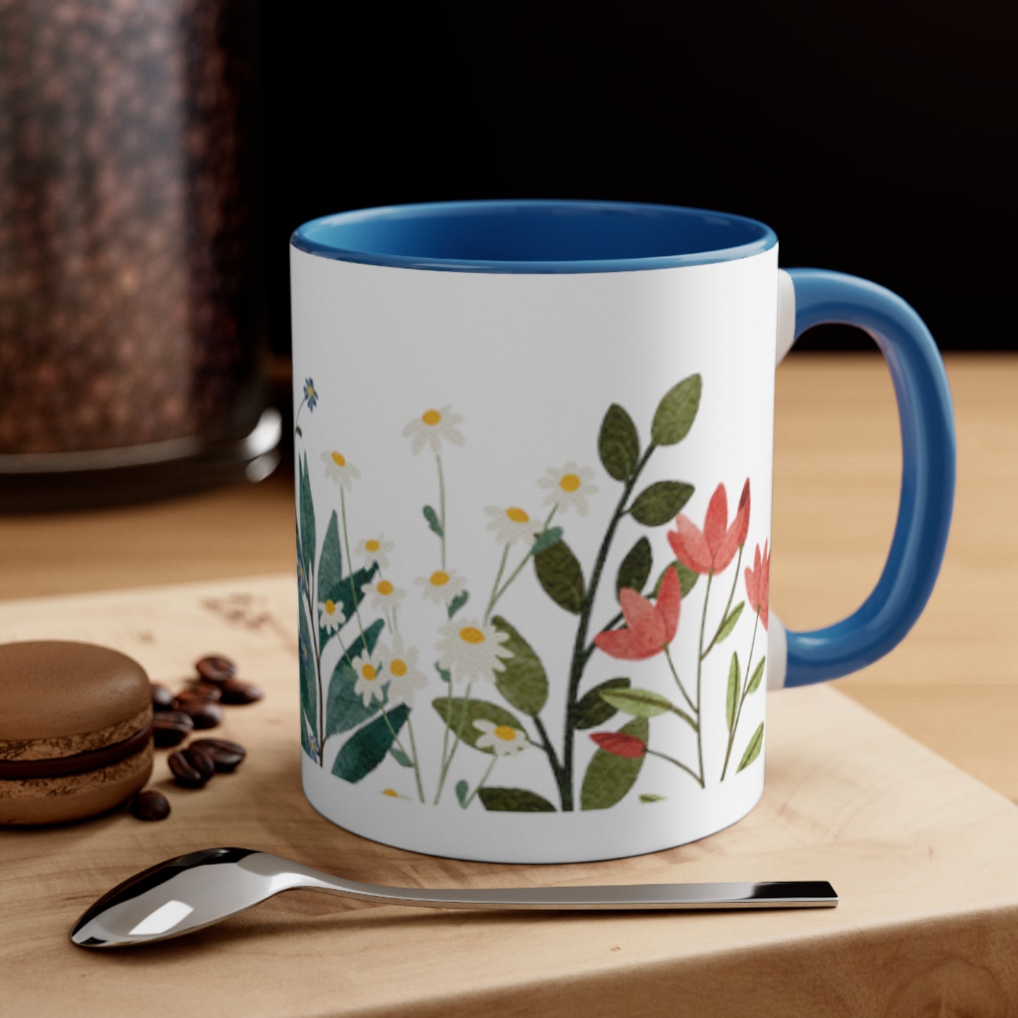 Wildflower Accent Coffee Mug, 11oz