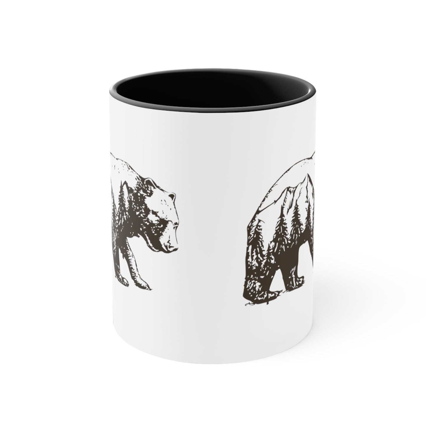 Bear wilderness Accent Coffee Mug, 11oz