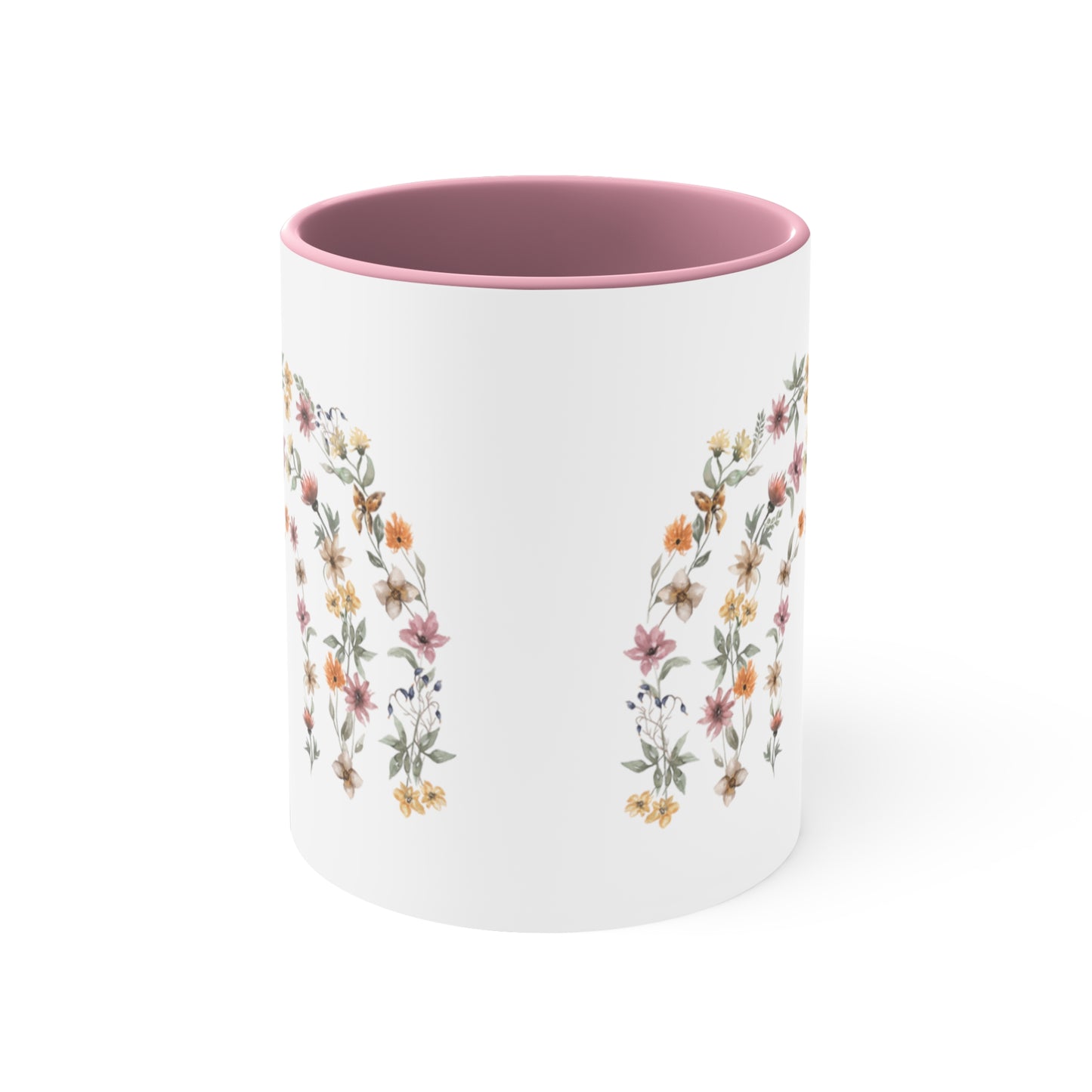 Wildflower Accent Coffee Mug, 11oz