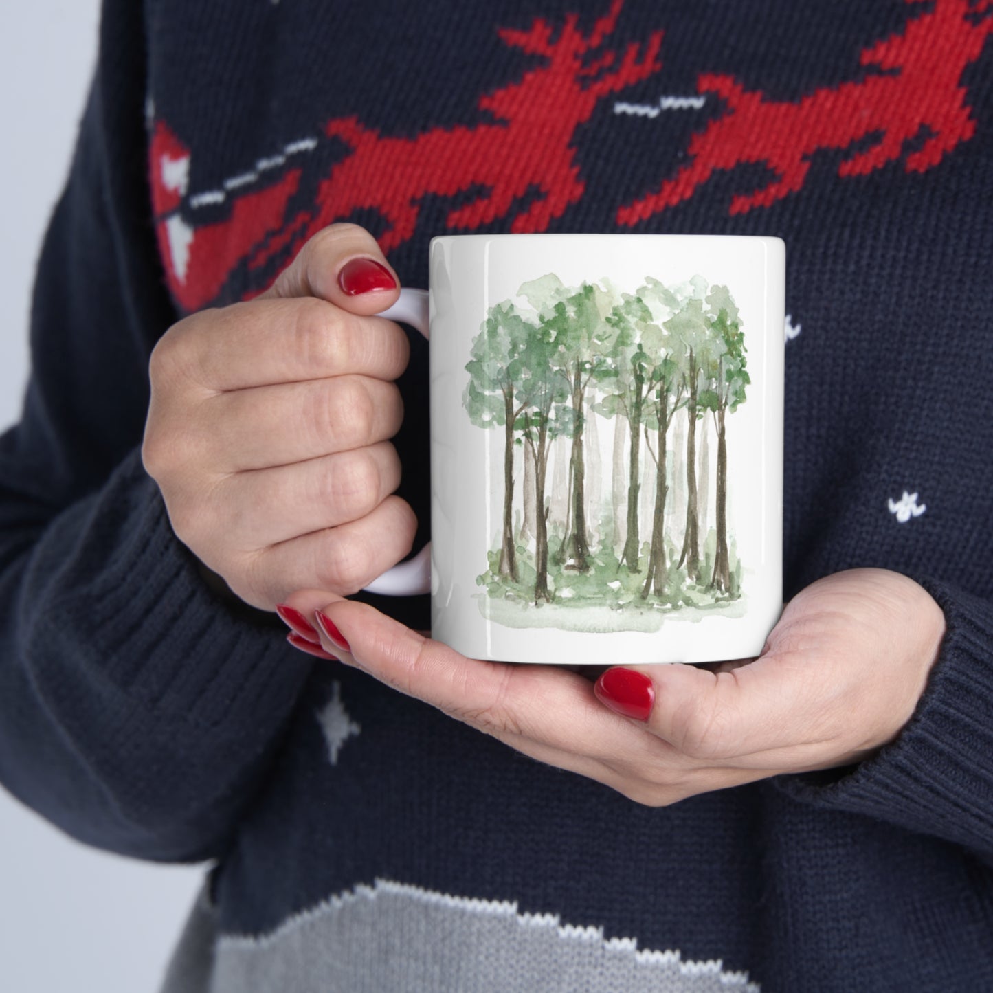 Forest Ceramic Mug 11oz