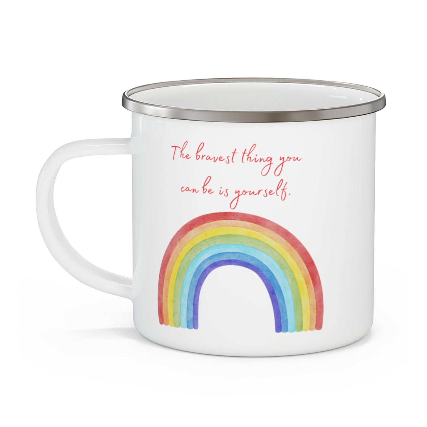 Raindbow Enamel Camping Mug