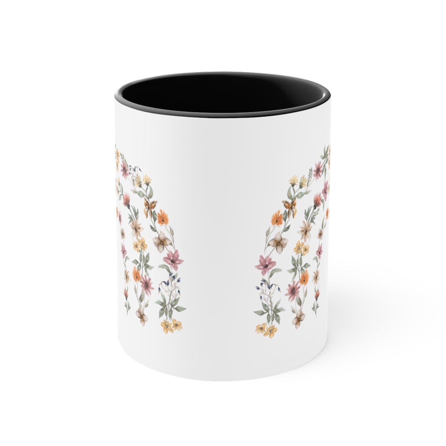 Wildflower Accent Coffee Mug, 11oz