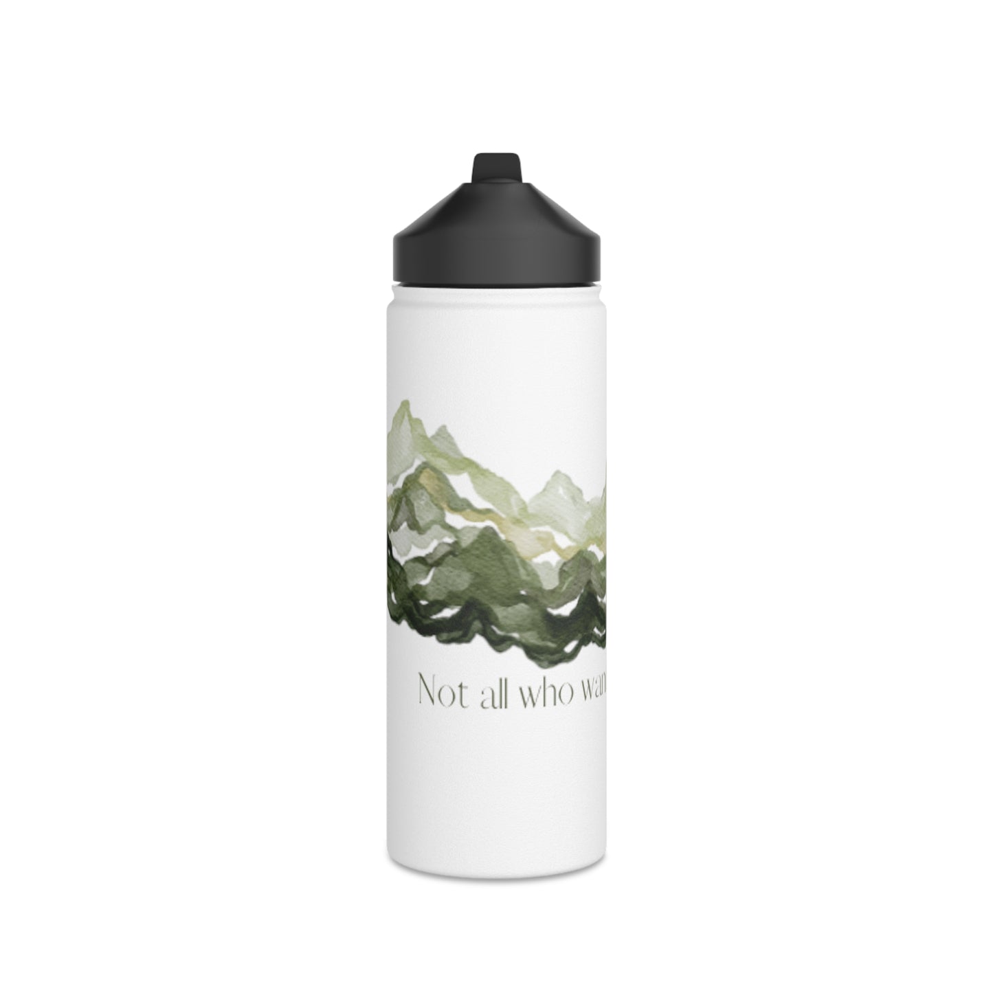 Stainless Steel Water Bottle, Standard Lid