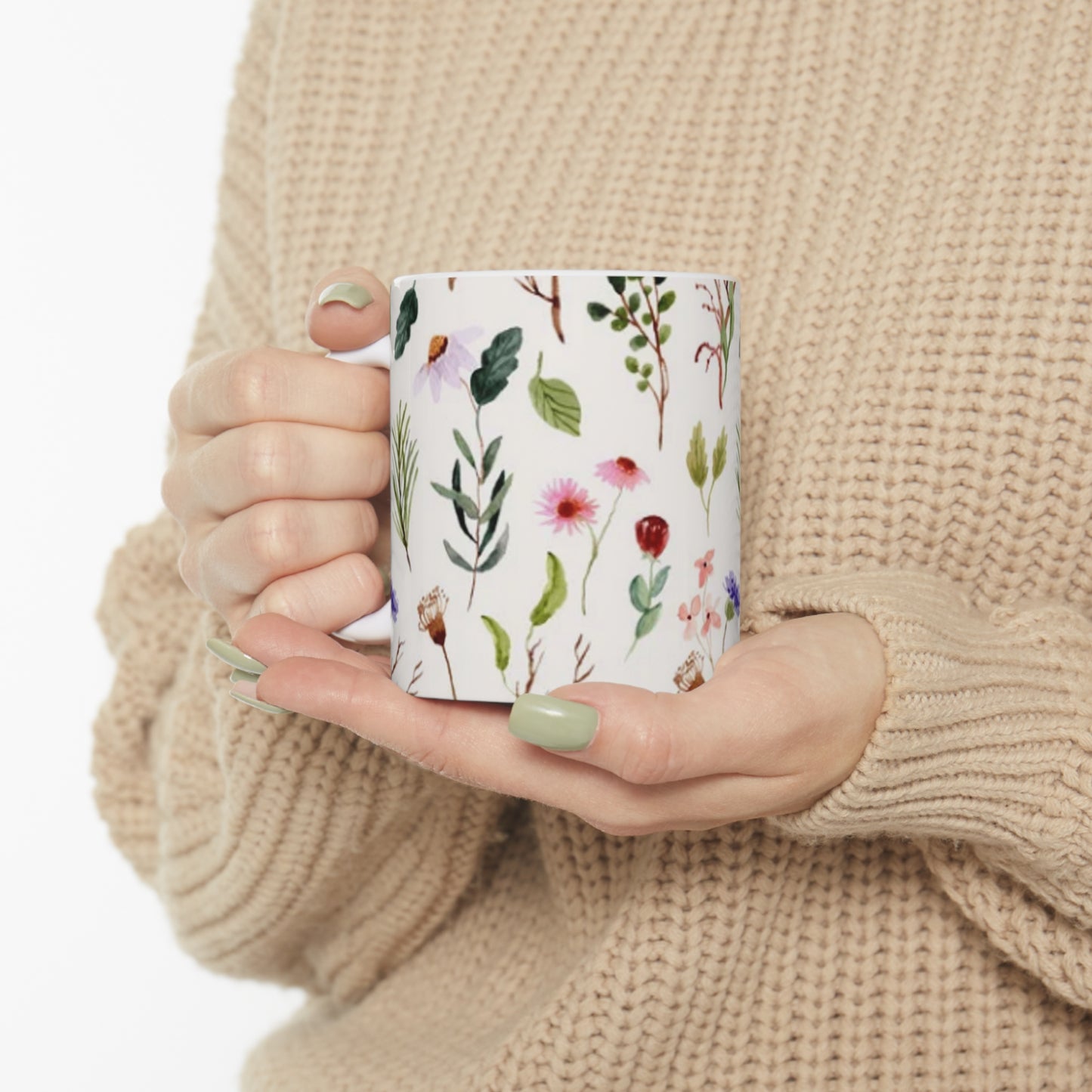 Wildflower Ceramic Mug 11oz