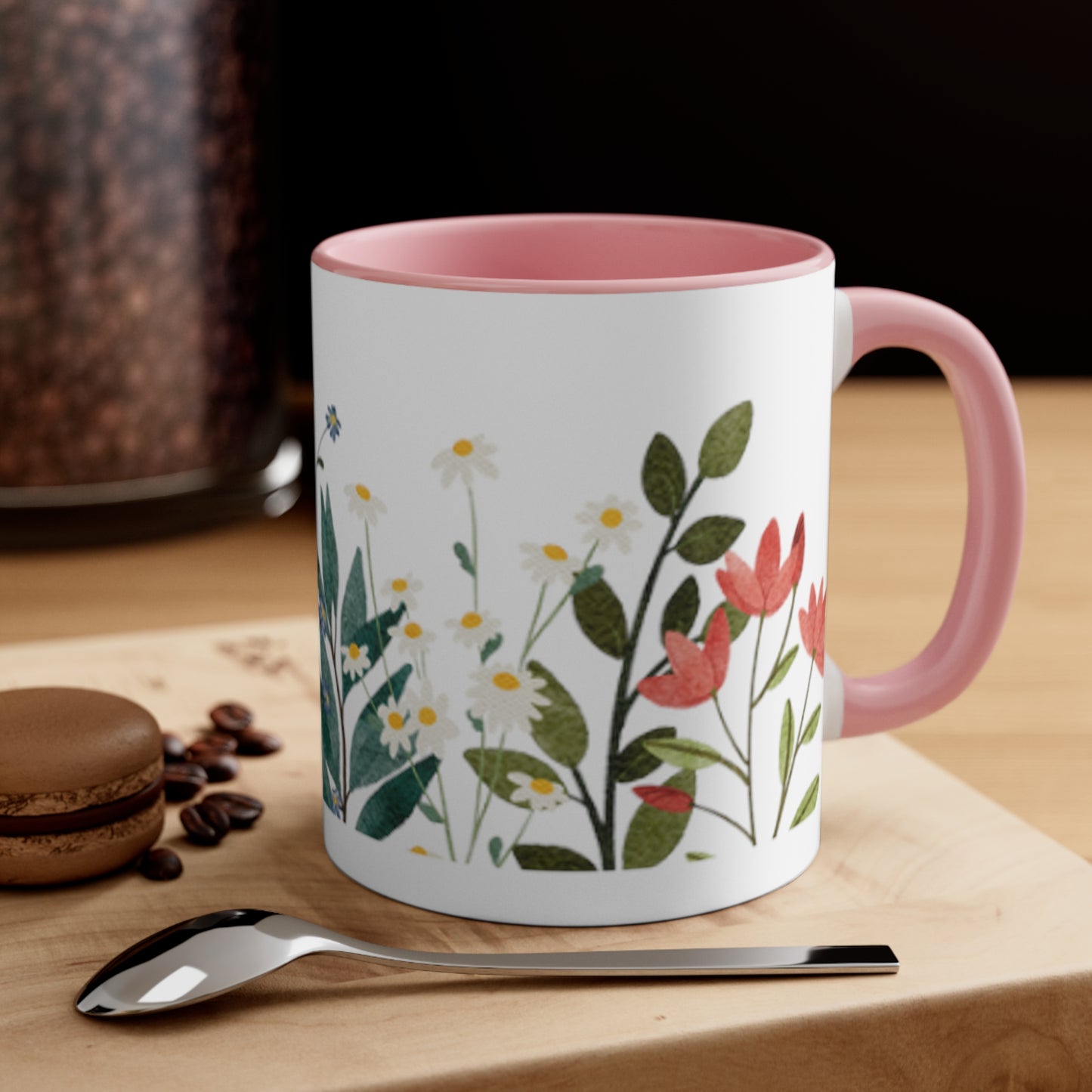 Wildflower Accent Coffee Mug, 11oz