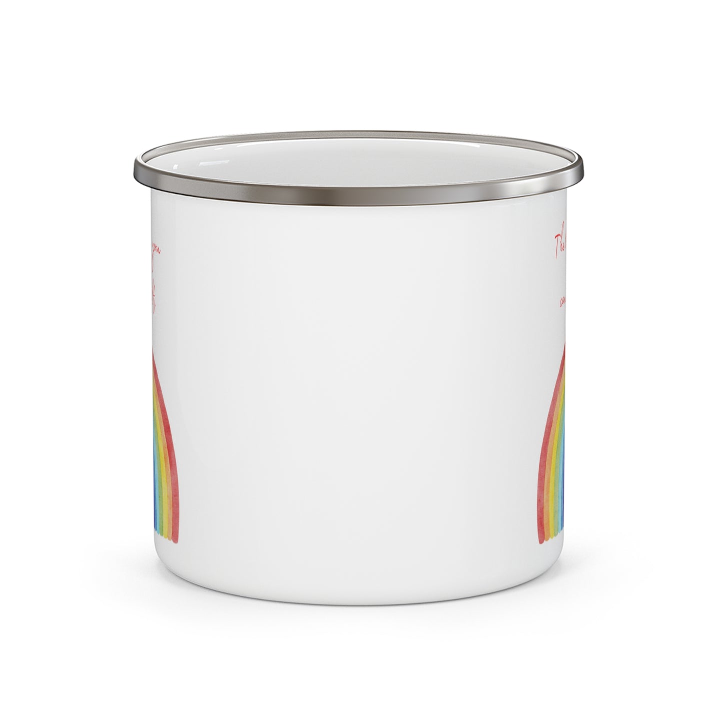 Raindbow Enamel Camping Mug