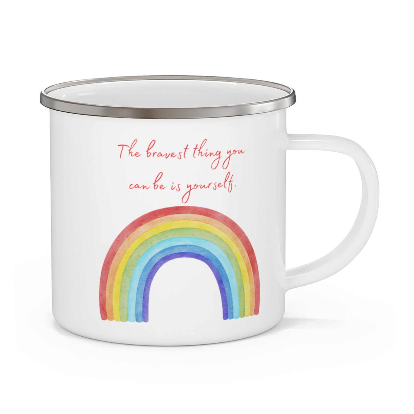 Raindbow Enamel Camping Mug