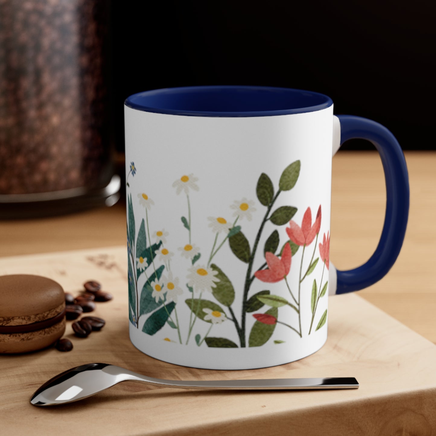 Wildflower Accent Coffee Mug, 11oz