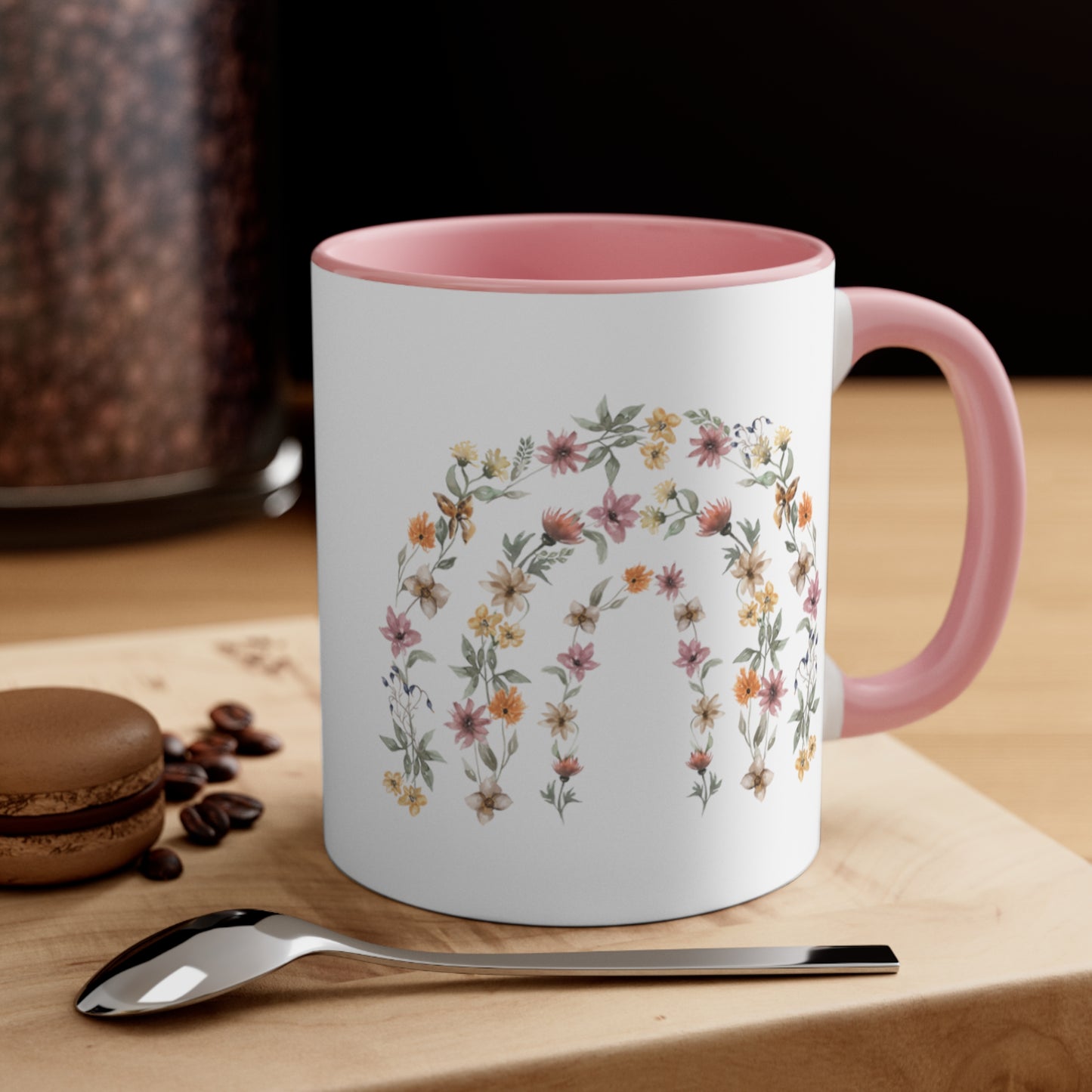 Wildflower Accent Coffee Mug, 11oz