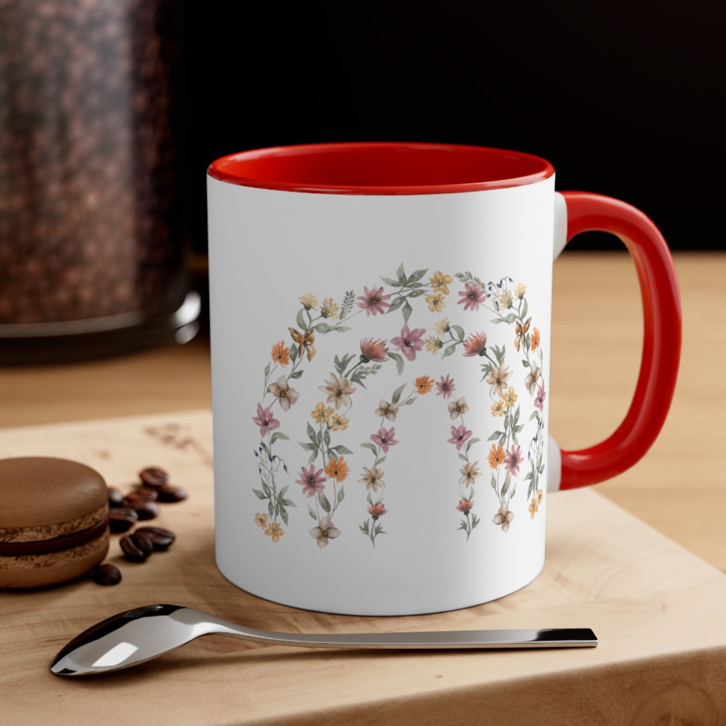 Wildflower Accent Coffee Mug, 11oz