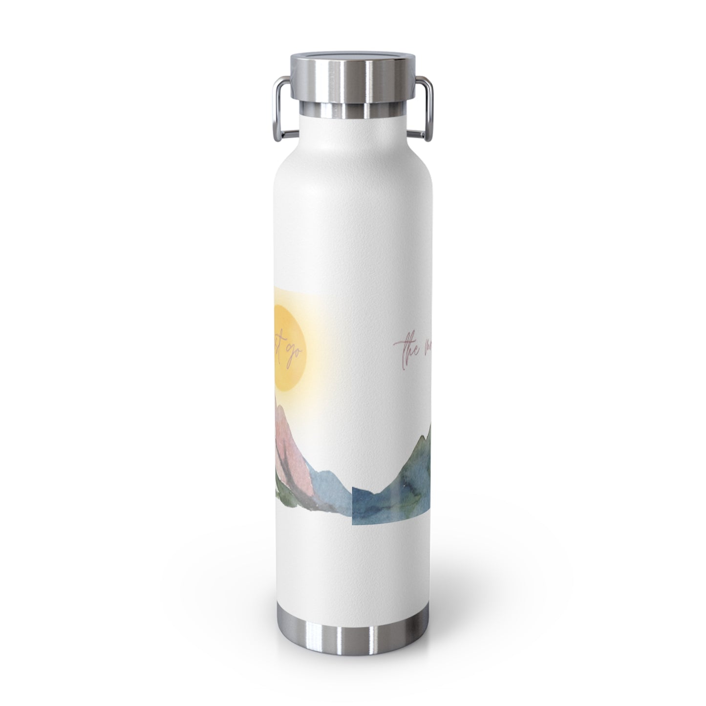 The Mountains are Calling Copper Vacuum Insulated Bottle, 22oz