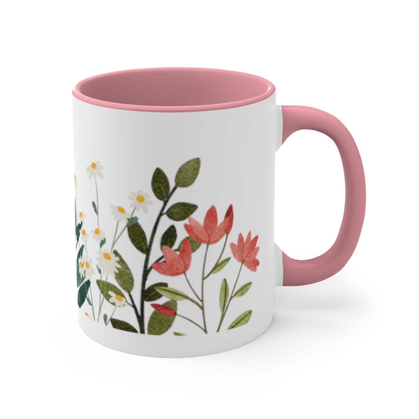 Wildflower Accent Coffee Mug, 11oz