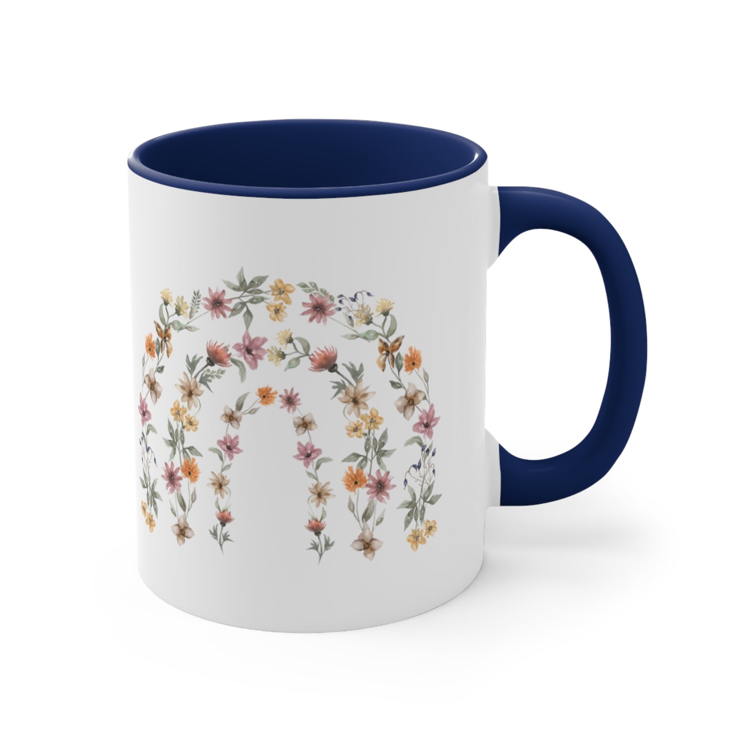 Wildflower Accent Coffee Mug, 11oz