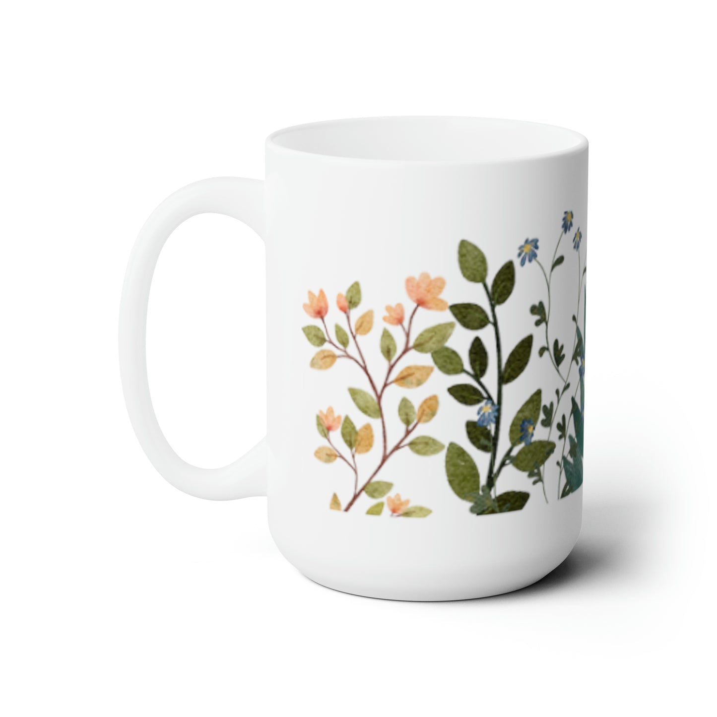 Wildflower Ceramic Mug 15oz