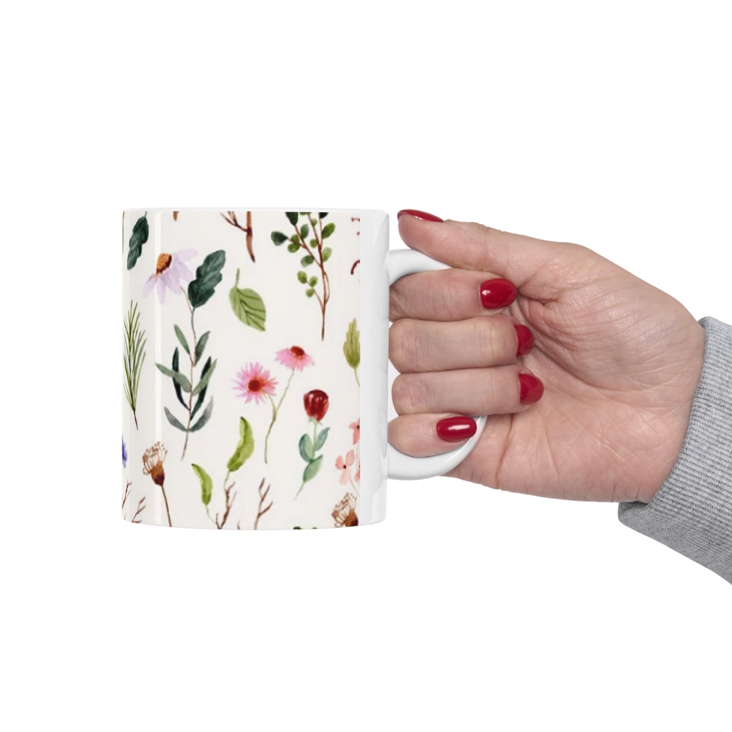 Wildflower Ceramic Mug 11oz