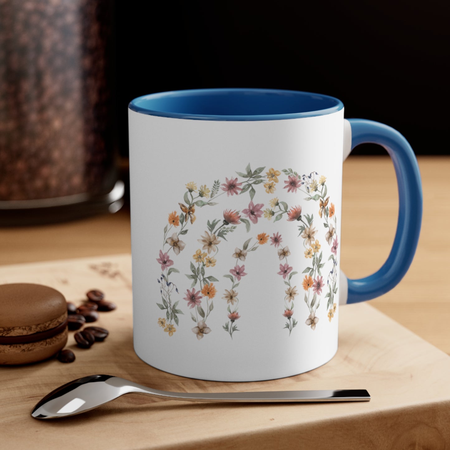 Wildflower Accent Coffee Mug, 11oz