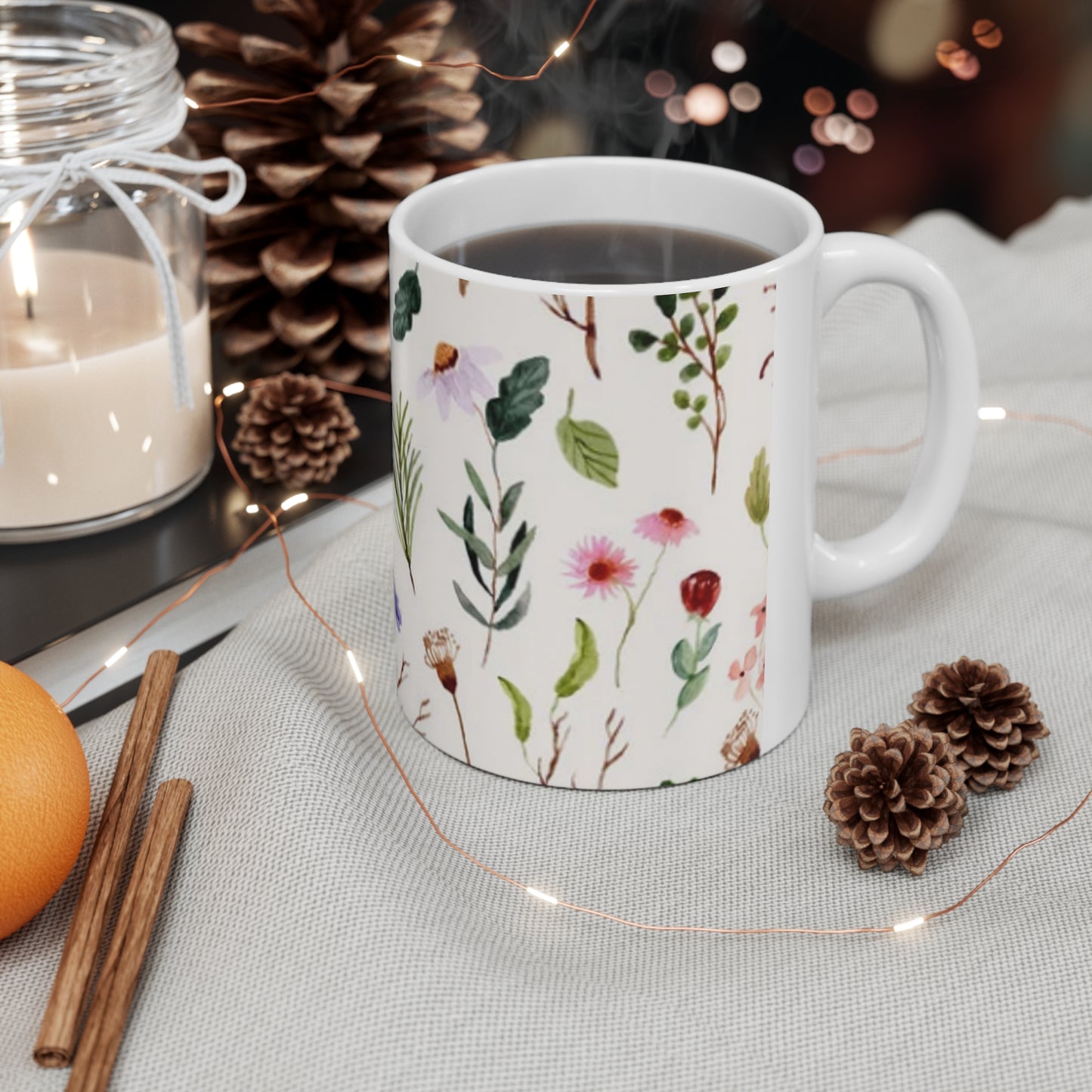 Wildflower Ceramic Mug 11oz