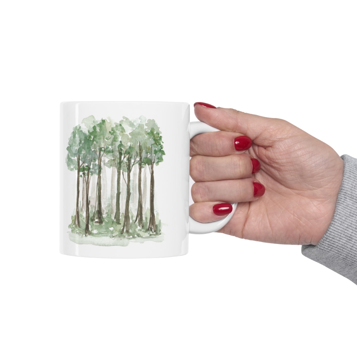 Forest Ceramic Mug 11oz