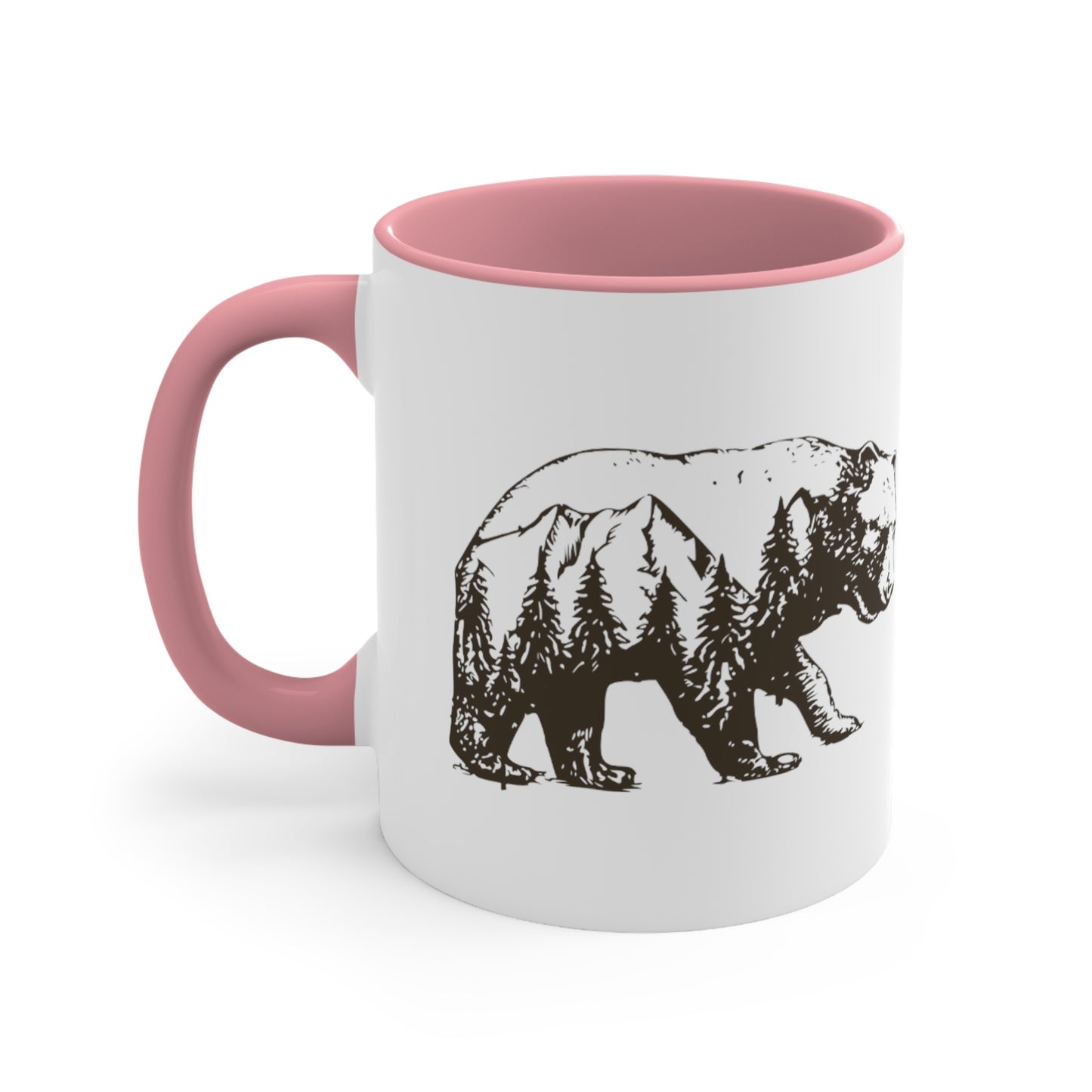 Bear wilderness Accent Coffee Mug, 11oz