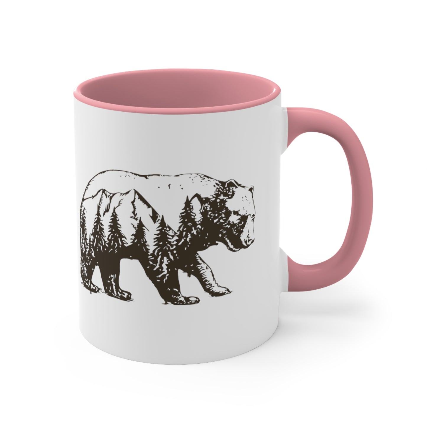 Bear wilderness Accent Coffee Mug, 11oz