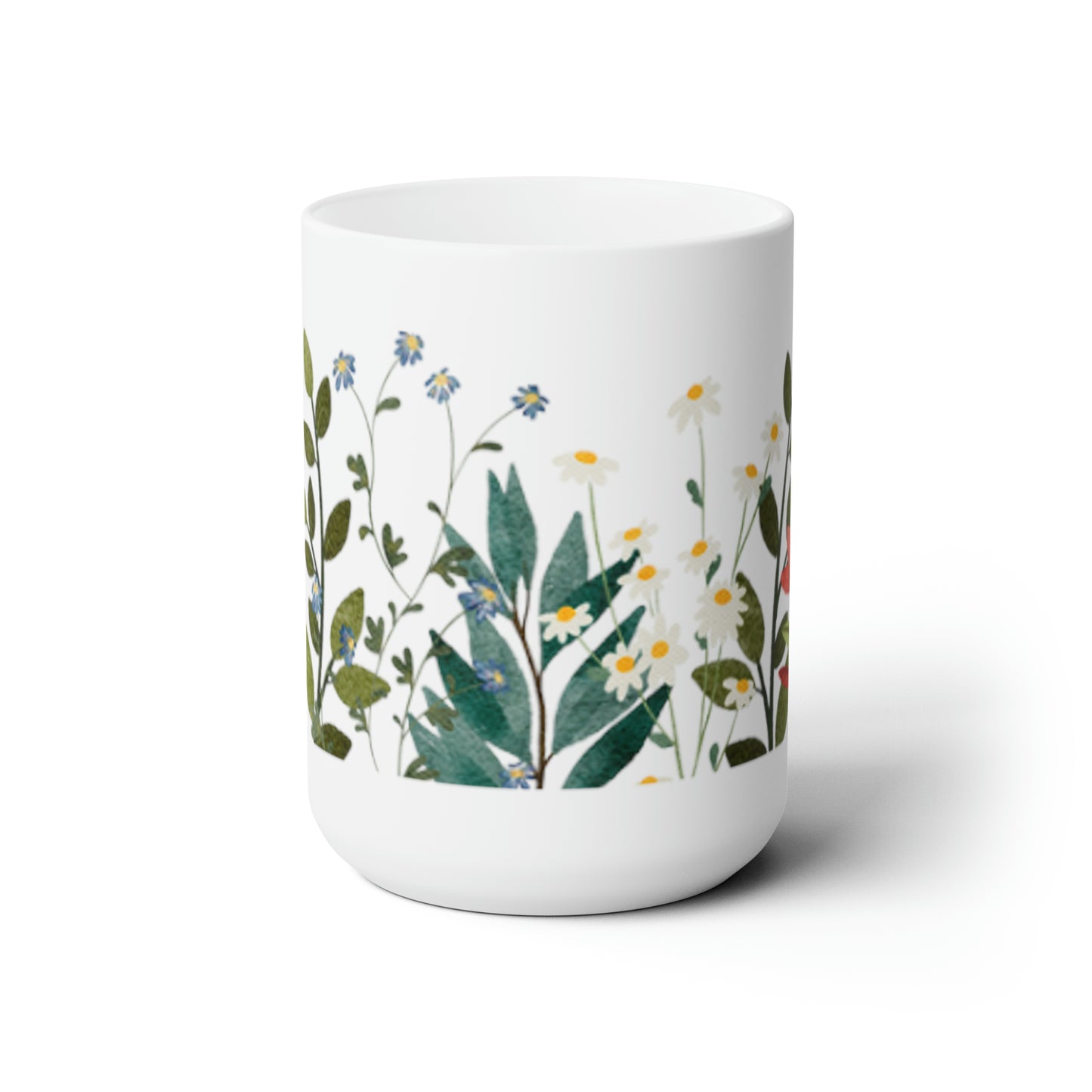 Wildflower Ceramic Mug 15oz