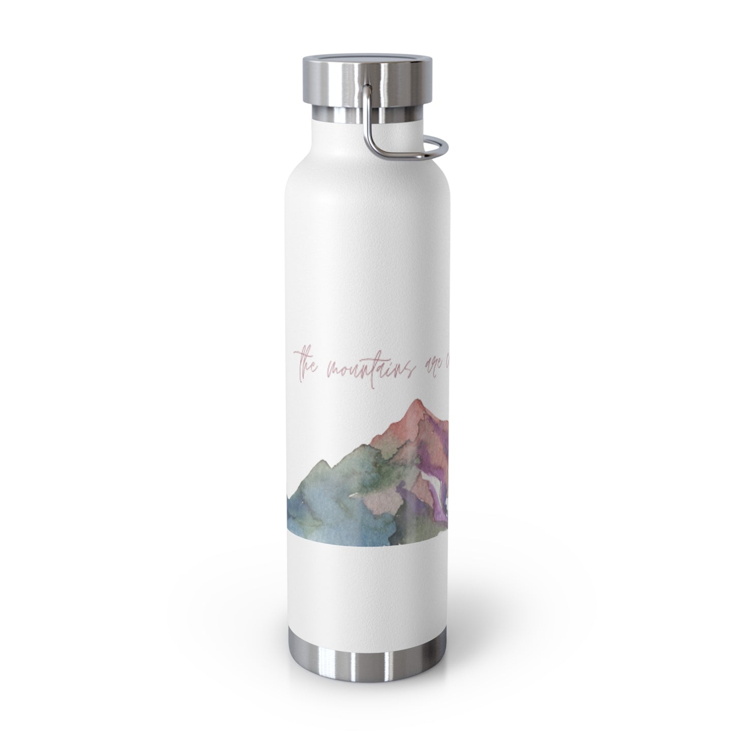 The Mountains are Calling Copper Vacuum Insulated Bottle, 22oz