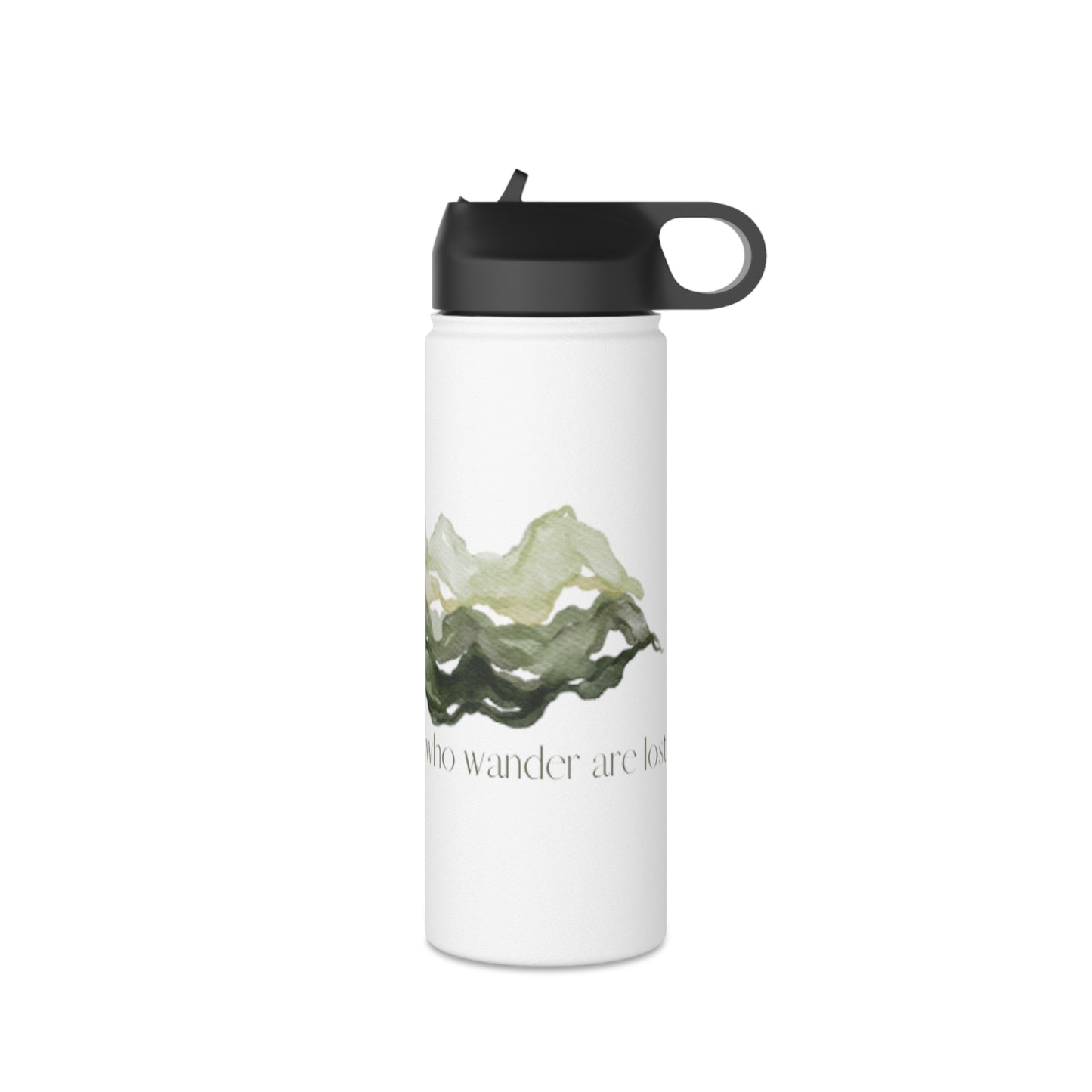 Stainless Steel Water Bottle, Standard Lid