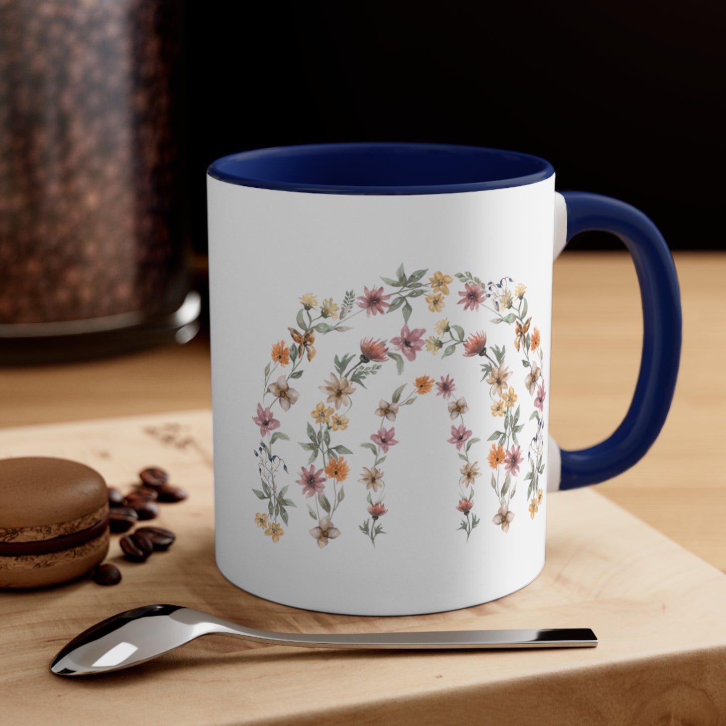 Wildflower Accent Coffee Mug, 11oz