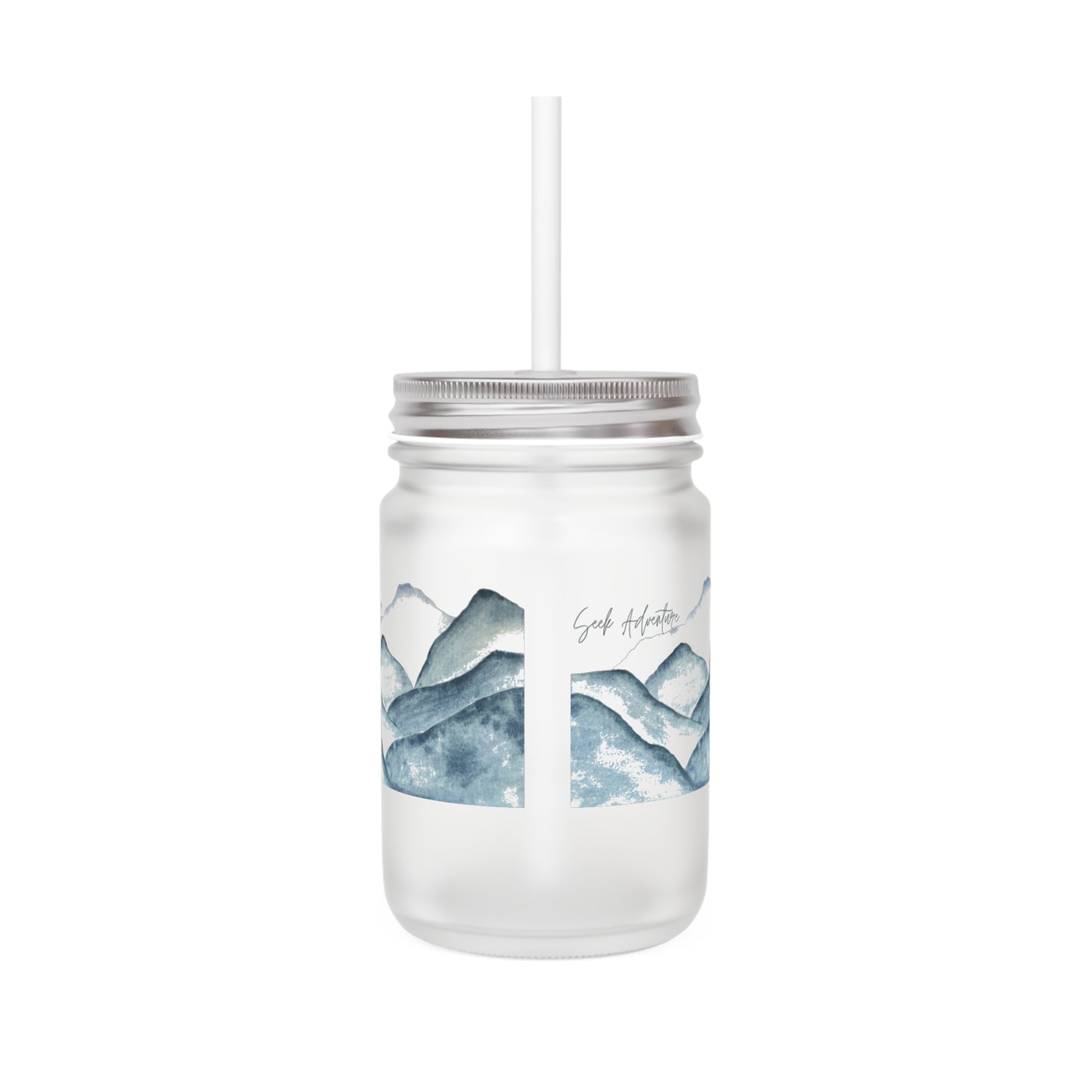 Seek Adventure Mason Jar