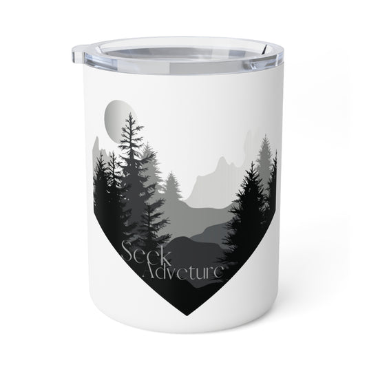 Seek Adventure Insulated Coffee Mug, 10oz