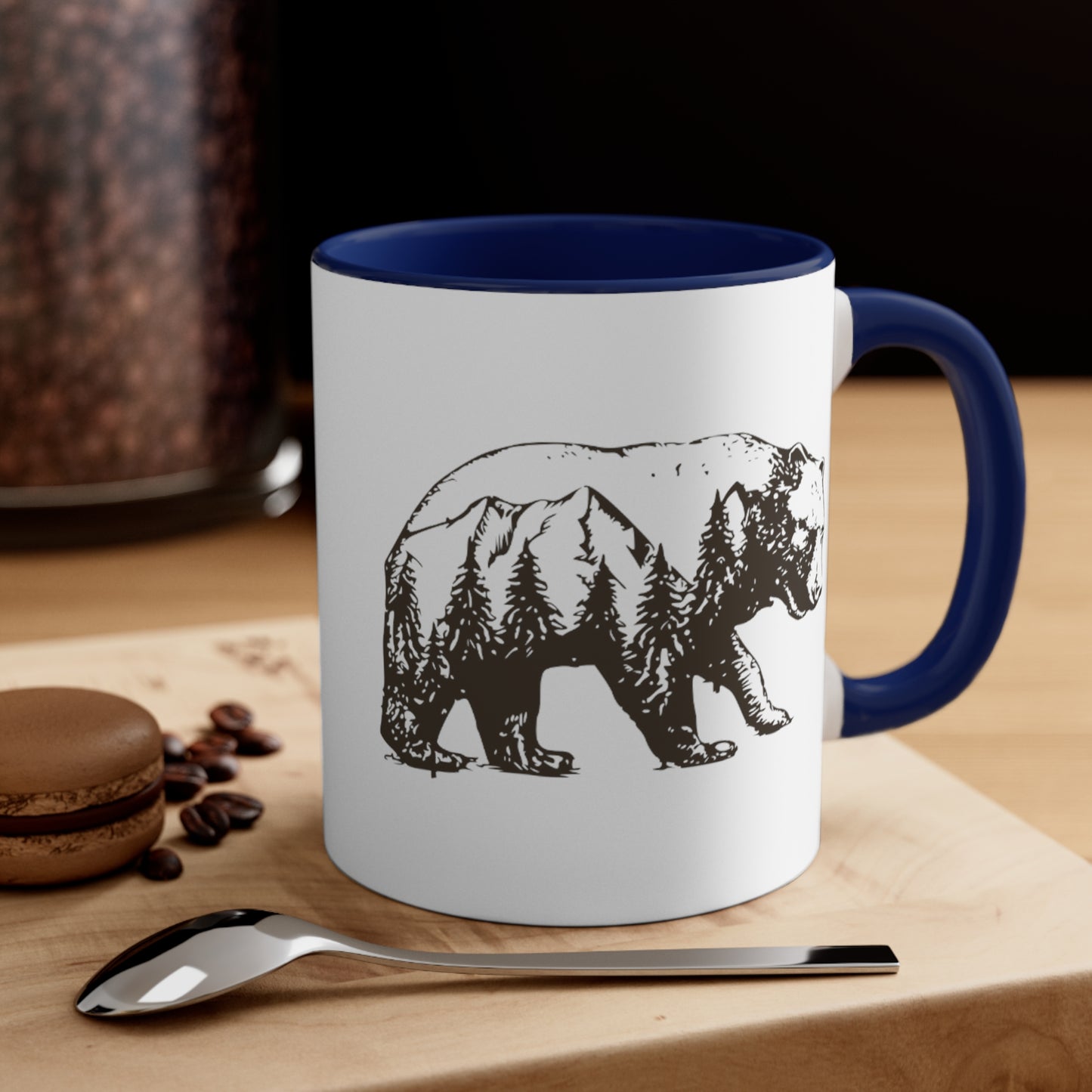 Bear wilderness Accent Coffee Mug, 11oz