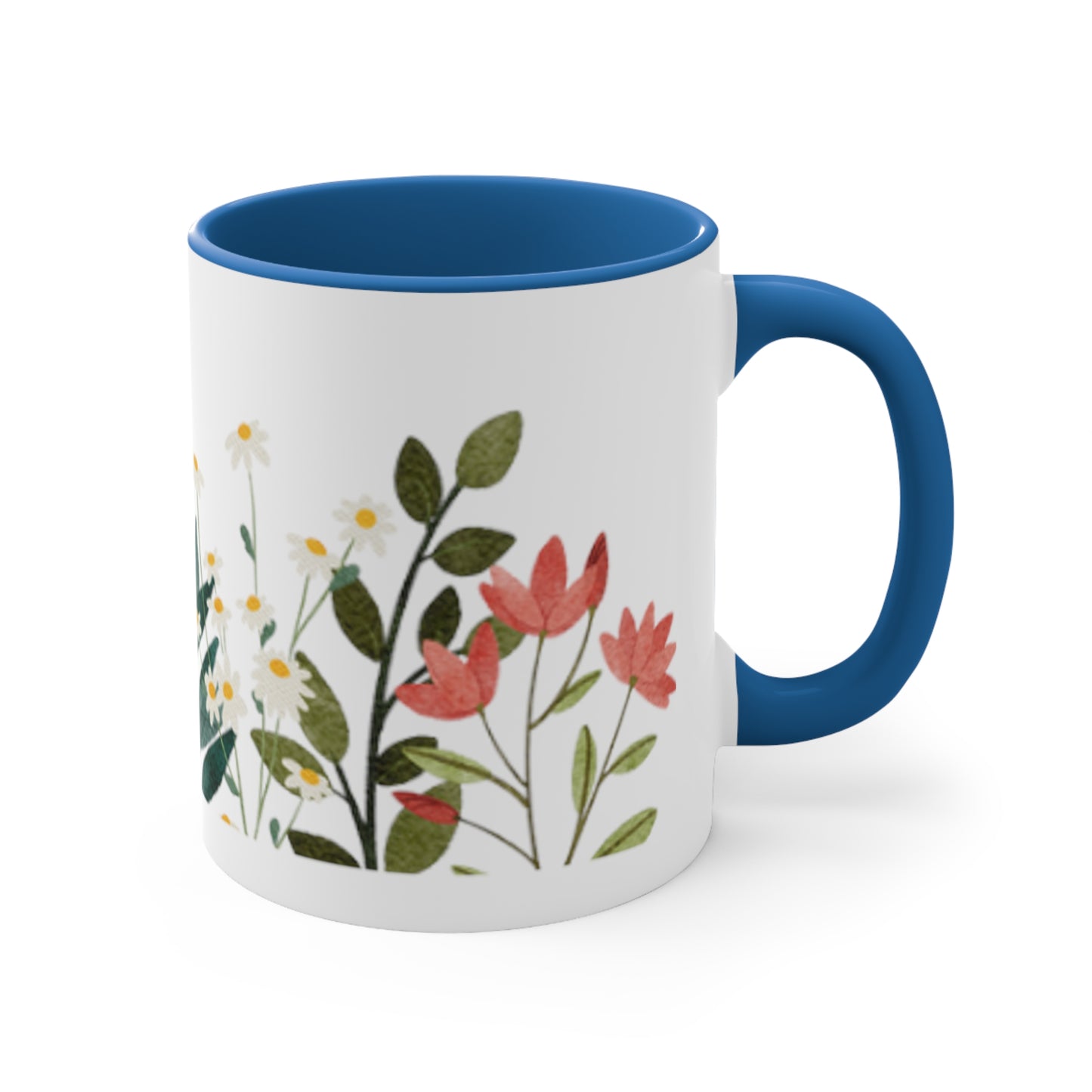 Wildflower Accent Coffee Mug, 11oz