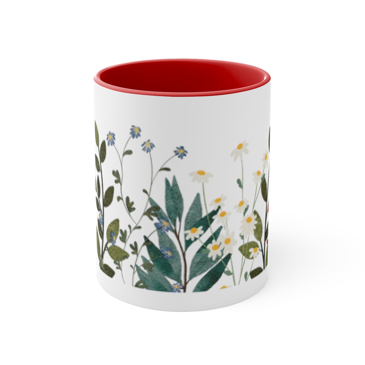 Wildflower Accent Coffee Mug, 11oz