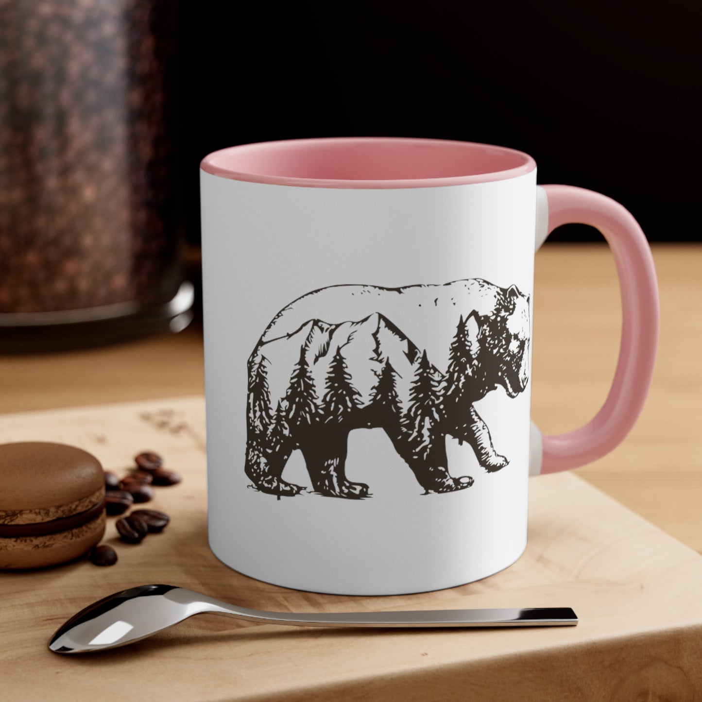 Bear wilderness Accent Coffee Mug, 11oz