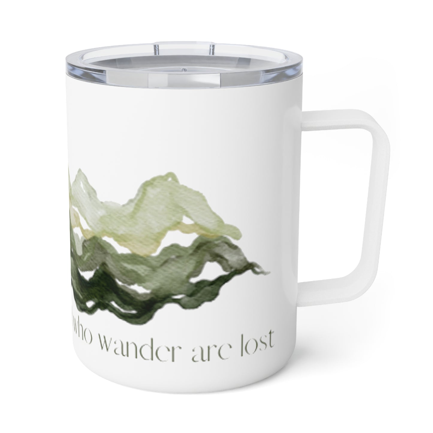 Not all Who Wander Insulated Coffee Mug, 10oz